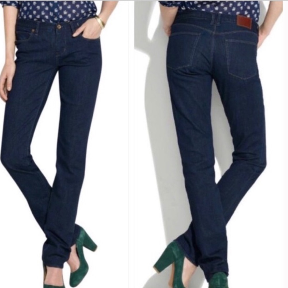 MADEWELL Rail Straight Jeans